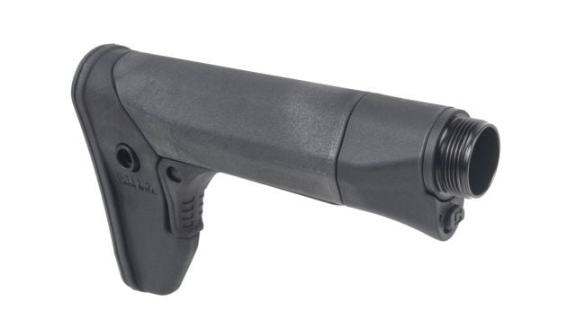 Reptilia RECC-E Rifle Stock - Fits AR Buffer Tube, Black, Includes