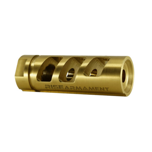 AR15 Discounts RISE Armament RA-701 5/8x24 30 Cal Compensator - TiN - $109.99 at AR15 Discounts