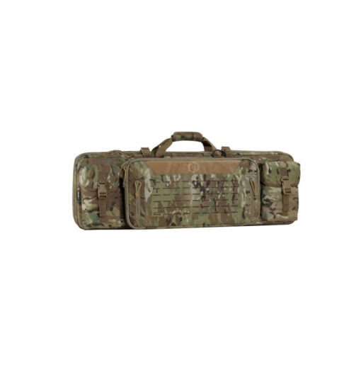 Savior Equipment Urban Warfare Double Rifle Bag - Suitable for Rifle Shotgun, w/ Backpack Strap, 36" Long - Multicam
