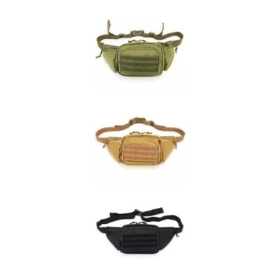 Durable Custom Tactical Fanny Pack for Men Concealed Carry Belt Bumbag Waist Bag