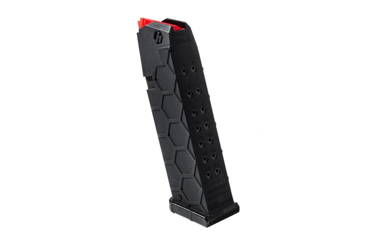  Hexmag 9mm 17Round Carbon Fiber Magazine for Glock 17 Pistols