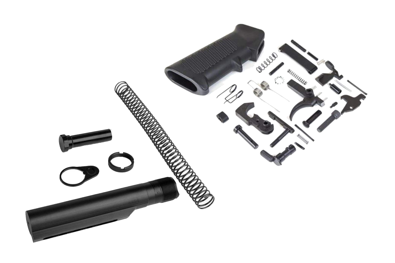 Surplus AR 15 Mil Spec Bare Bones Lower Build Kit AR15Discounts