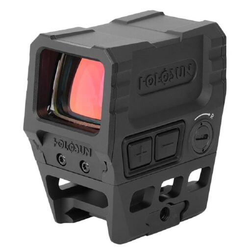AR15 Discounts Holosun AEMS CORE Black Anodized 1x 2 MOA Illuminated Green Dot Reticle Features Lower 1/3 Co-Witness Mount - $314.99 at AR15 Discounts