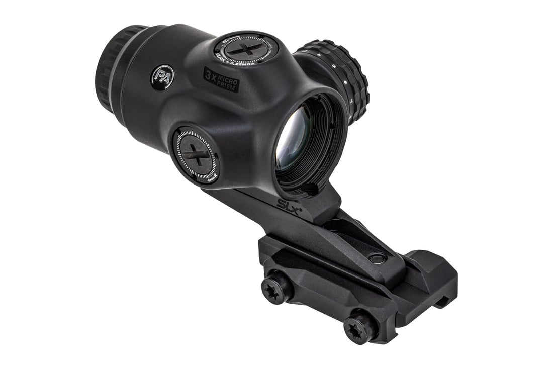 Primary Arms SLx 3X MicroPrism with Red Illuminated ACSS Raptor 5.56/.308 Reticle - Yard