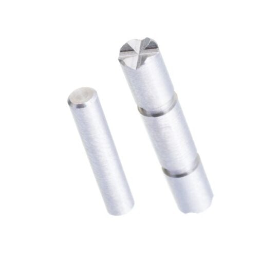 Tyrant Designs TD-GLP-DIA Glock Compatible Pins - Diamond Cut - Raw Steel, 43/43X/48 - AR15 Discounts