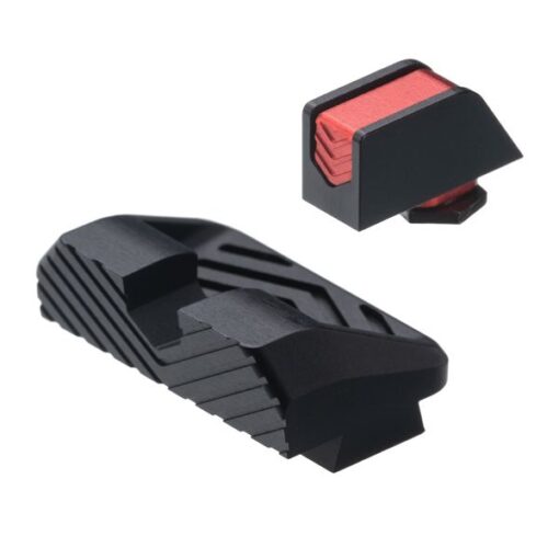 Tyrant Designs TD-SIGHT2P Glock Compatible Two-Piece Sights - Red, Full Size