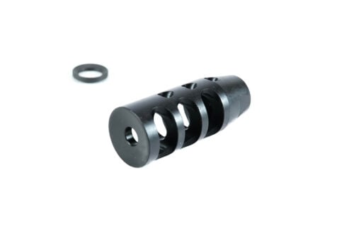 Dirty Bird 5.56/.223 1/2x28 Three Port Muzzle Brake - Black