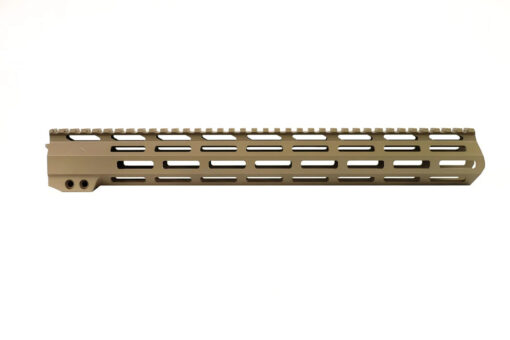 Aim Sports AR-15 Free Float M-LOK Handguard - FDE - 15" - AR15 Discounts