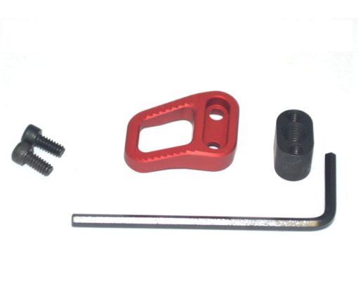 AR15 Discounts Armaspec B2 Extended Mag Release - Red - $19.79 at AR15 Discounts