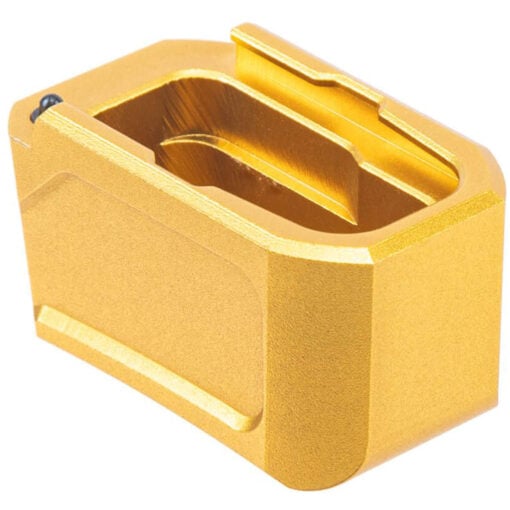 Tyrant Designs Glock 42 +2 Compatible Magazine Extension - Gold