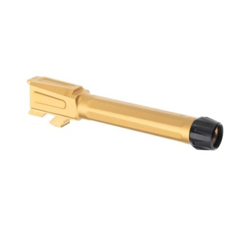 Tyrant Designs TD-G19BRL-TRD Glock 19 Barrel - Threaded GEN 1-5 - Gold