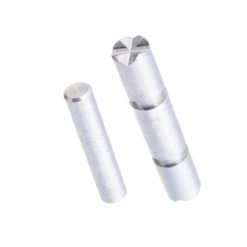 Tyrant Designs TD-GLP-DIA Glock Compatible Pins - Diamond Cut - Raw Steel, Gen5