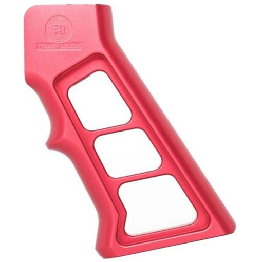 AR15 Discounts Tyrant Designs Titan 2.0 AR-15/10 Pistol Grip - Red - $99.95 at AR15 Discounts