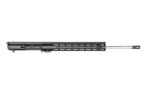 NBS 22 .243 Winchester Lightweight Rifle M-LOK 1:8 AR-10 Stainless Slick-Side Complete Upper - 