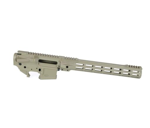 Dirty Bird AR-15 Forged Multi-Cal Receiver Set + SRMS Handguard - FDE, 15"