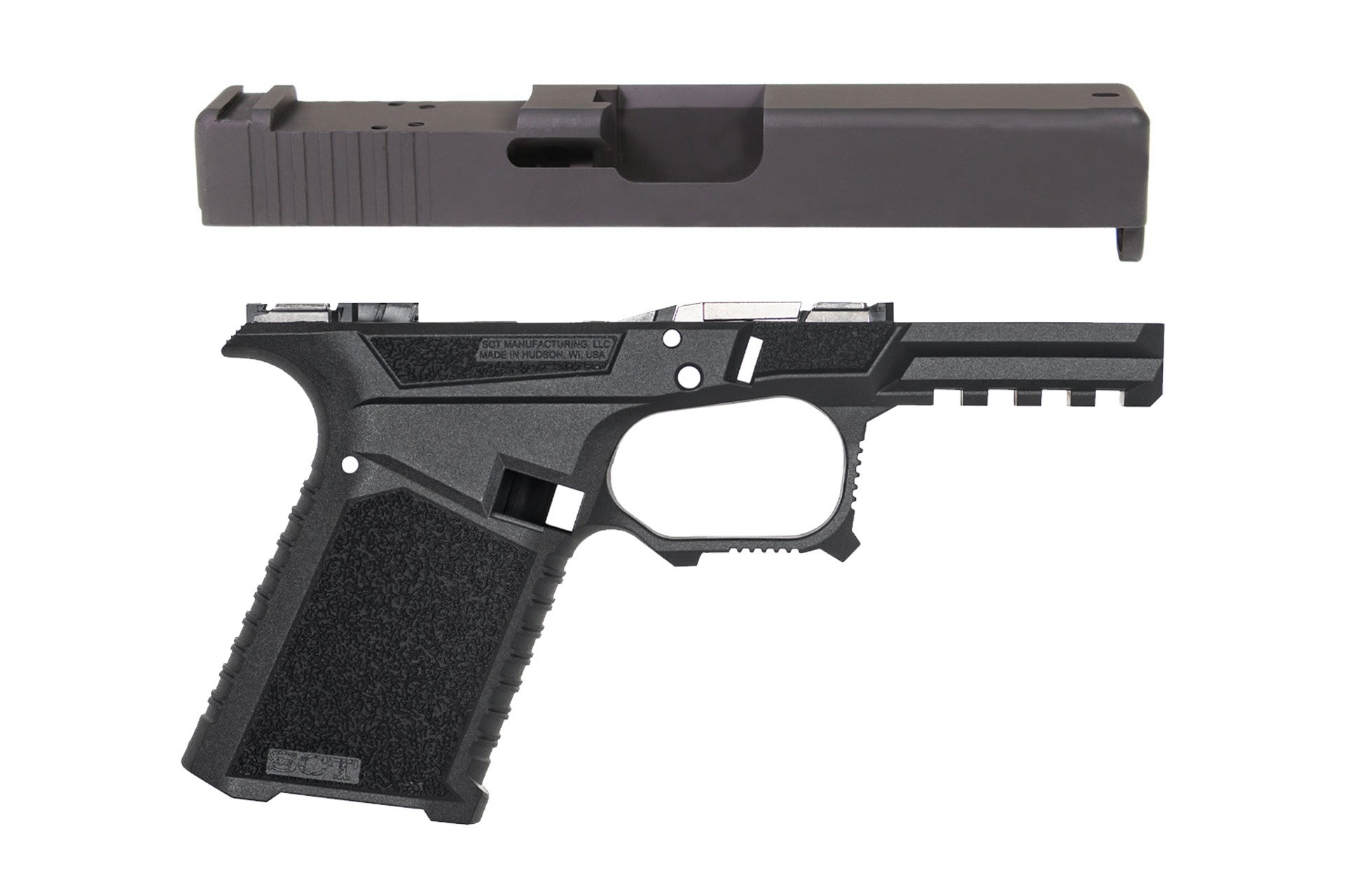 SCT Manufacturing SCT 19 Stripped Pistol Frame & LF19 OEM Glock 19 Slide W/RMR Cut
