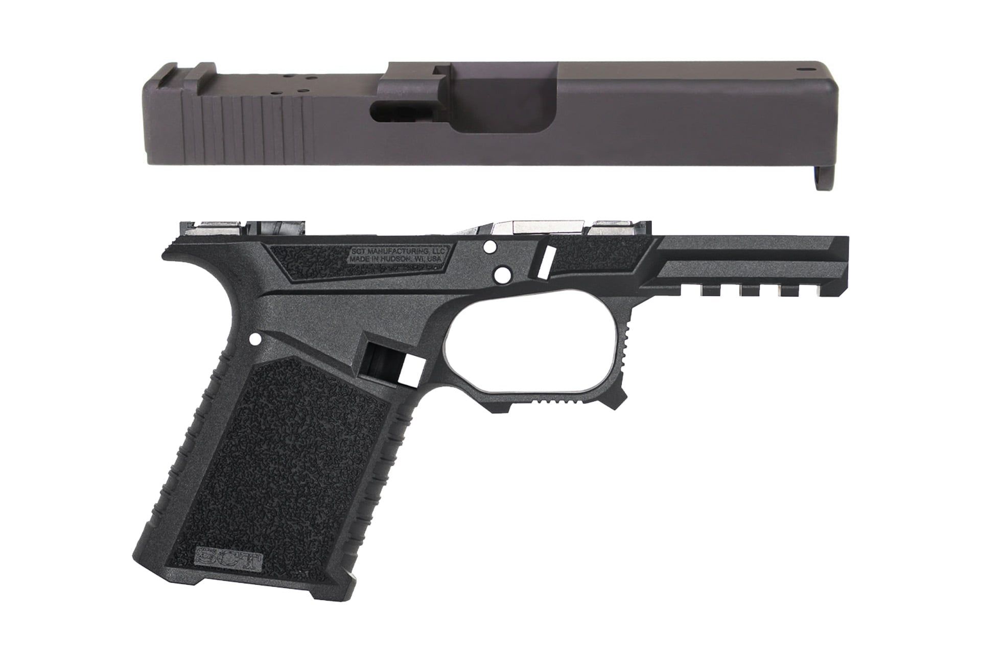 G19 Complete FDE RMR Cut Slide For Glock 19 Gen 3 – Stainless Steel, 9mm