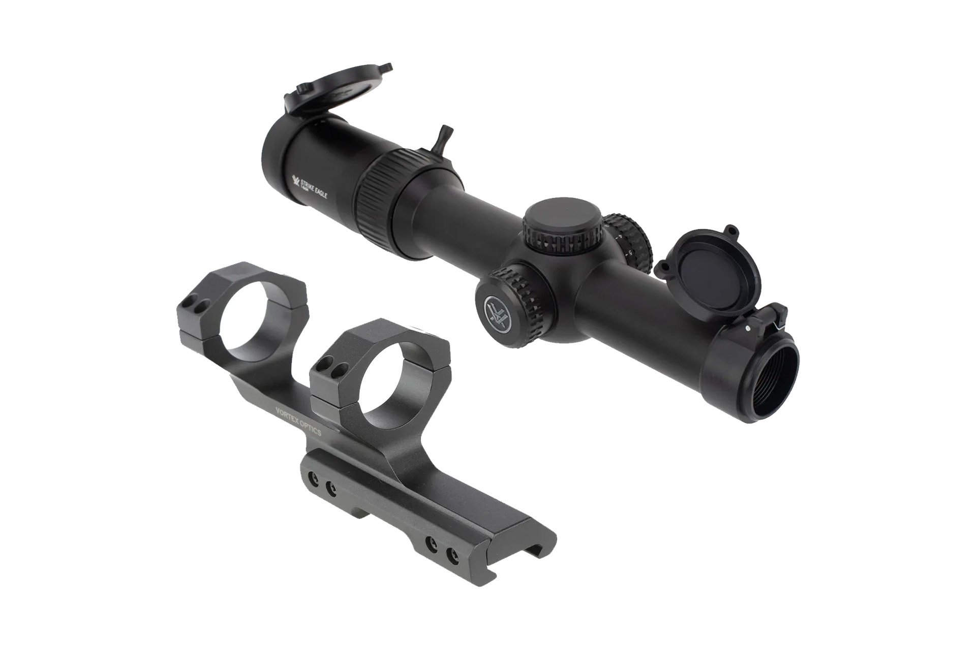 Vortex SE-1624-2 Strike Eagle 1-6x24 AR-BDC3 Rifle Scope & 30mm Cantilever Mount Combo