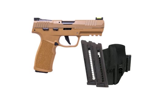 Sig Sauer P322 4 22LR 20rd Full Size SemiAuto Pistol w Magazines and Holster  FDE