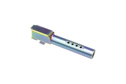 Dirty Bird 9mm Barrel for Glock 19 Gen 1-5 - Ported - Chameleon PVD