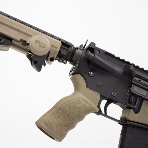 AR15 Discounts Ergo AR15/M16 Tactical DLX Grip SureGrip - Grey - $39.05 at AR15 Discounts