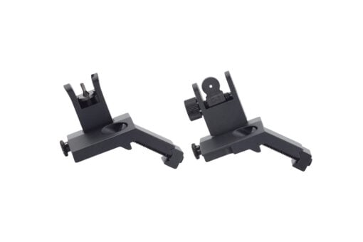 AR15 Discounts NBS Aluminum 45 Degree Offset Flip-Up Sight Set - $29.99 at AR15 Discounts