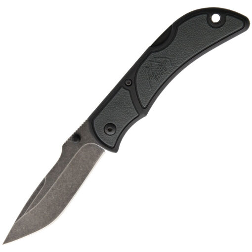 AR15 Discounts Outdoor Edge 3.3 CHASM - Medium, Plain Edge Gray - $24.95 at AR15 Discounts