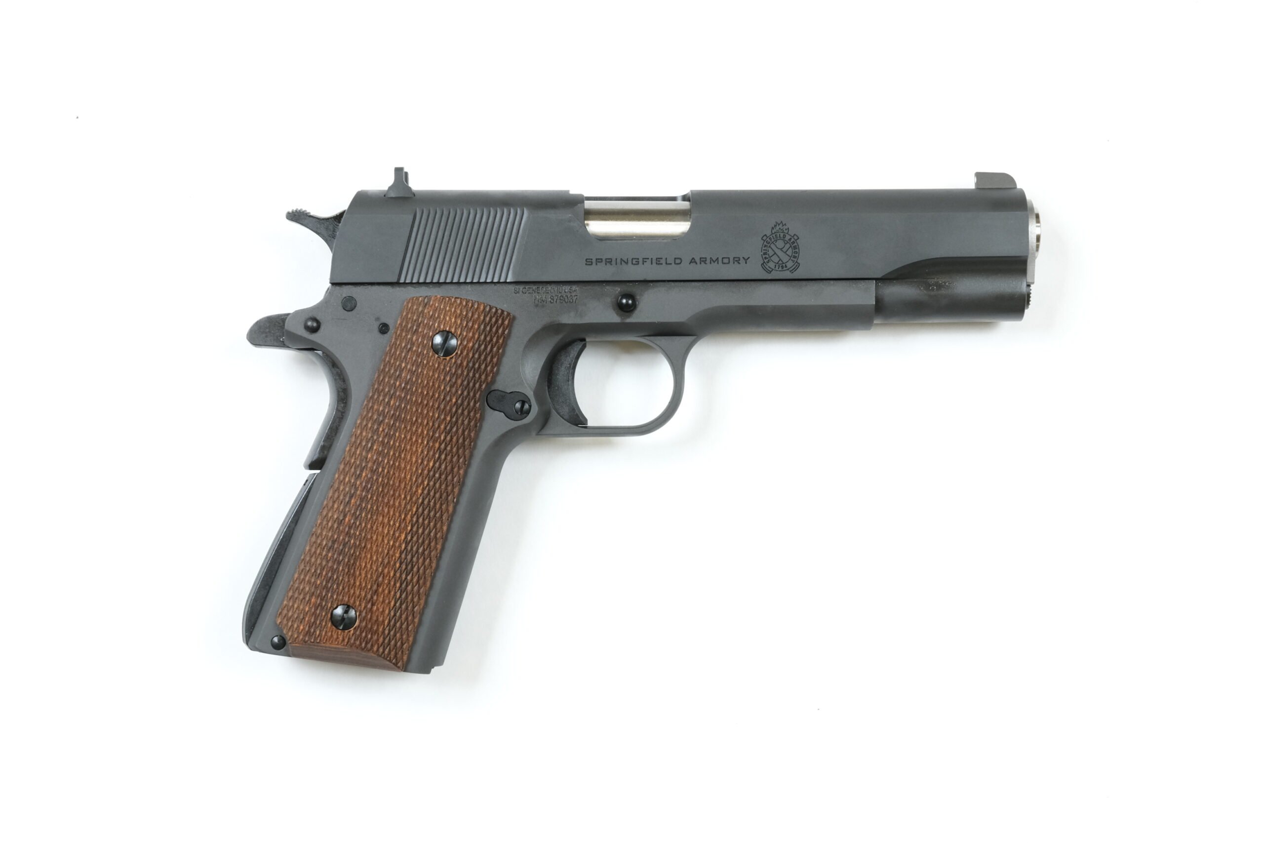 Springfield Armory 1911 Mil-Spec 5" 45 ACP 7Rd Full Size Semi-Auto Parkerized Pistol - Black