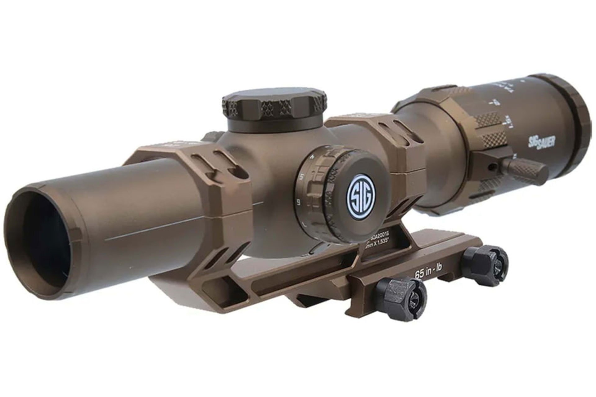Sig Sauer TANGO-MSR 1-10x28mm Illum BDC10 SFP Coyote Tan Riflescope w/ALPHA-MSR Mount