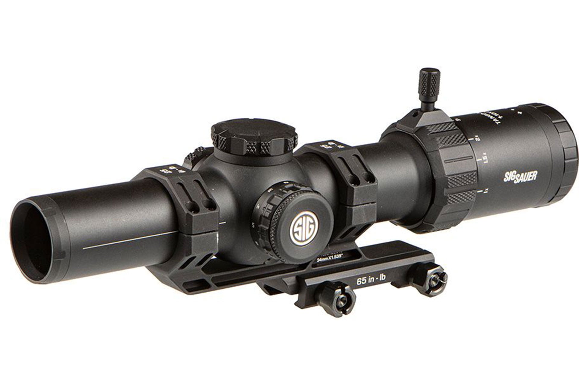 Sig Sauer SIG Sauer TANGO MSR 1-10x28mm Illum MSR BDC10 SFP Black Riflescope w/ALPHA-MSR Cantilevered Mount