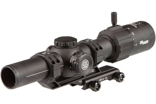AR15 Discounts Sig Tango MSR LPVO 1-6x24mm SFP Rifle Scope With Alpha Cantilever MSR Mount - Black - $219.95 at AR15 Discounts
