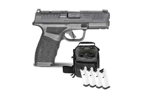AR15 Discounts Springfield Hellcat Pro OSP 3.7" 9mm 15Rd Compact Semi-Auto Pistol - Black - $619.99 at AR15 Discounts
