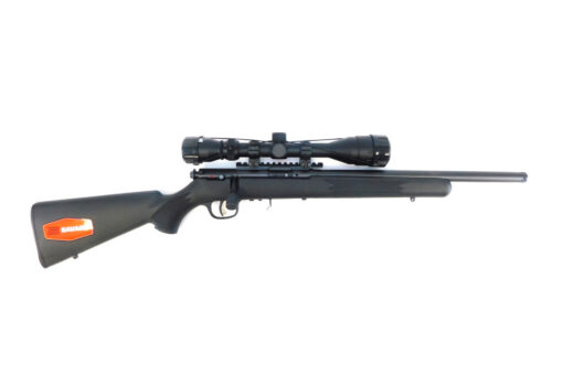 Savage 93R17 FVXP-SR 16.5" .17 HMR 5Rd Bolt-Action Rifle - Black - 