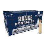 Fiocchi .223 Remington 55 Grain FMJBT Ammo Rifle Ammo – 50 Rounds