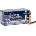 Fiocchi .223 Remington 55 Grain PSP Ammo Rifle Ammo – 50 Rounds