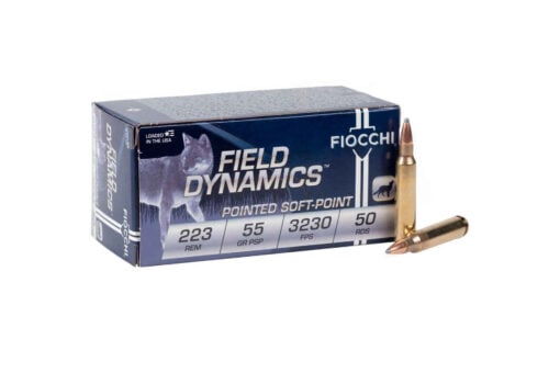 AR15 Discounts Fiocchi .223 Remington 55 Grain PSP Ammo Rifle Ammo - 50 Rounds - $34.95 at AR15 Discounts