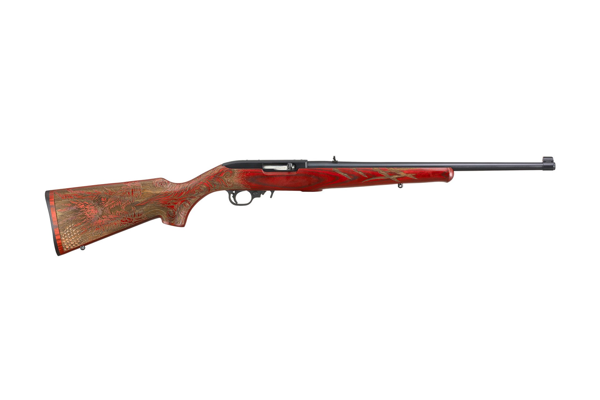 Ruger 10/22 Dragon 18.5" .22 LR 10Rd Semi-Auto Rifle - Blue