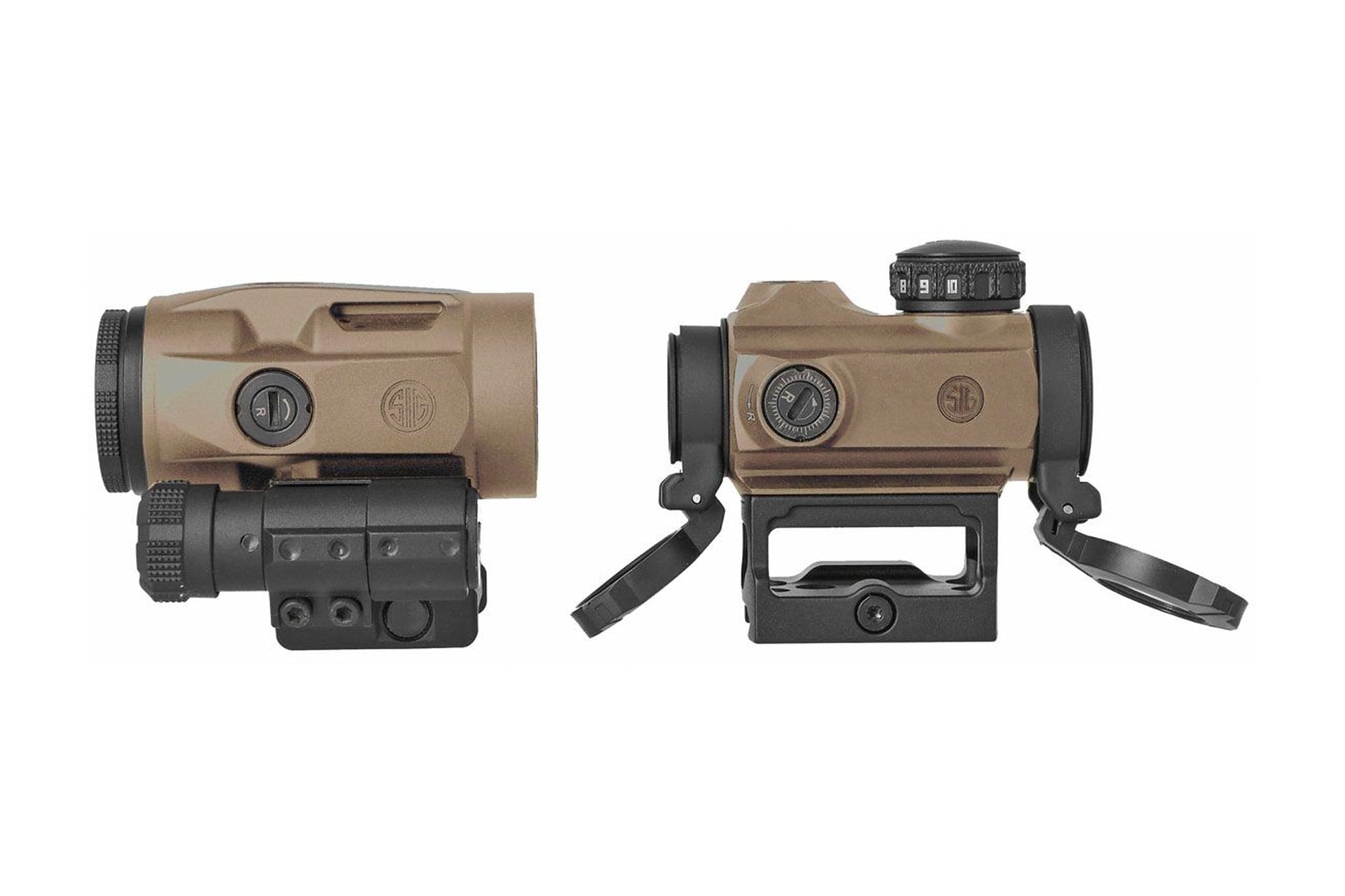 SIG Sauer Romeo MSR-2 Red Dot/Juliet 3x Magnifier Combo - FDE