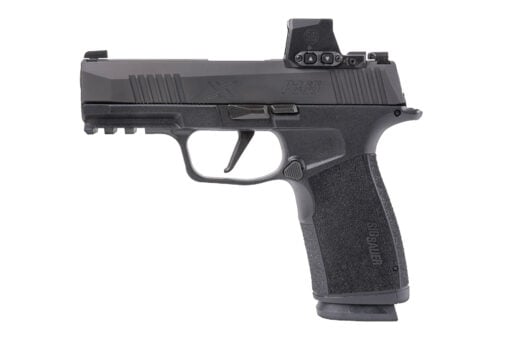 Sig Sauer P365XMACRO RomeoX 37 9mm 17Rd Compact SemiAuto Pistol  Black