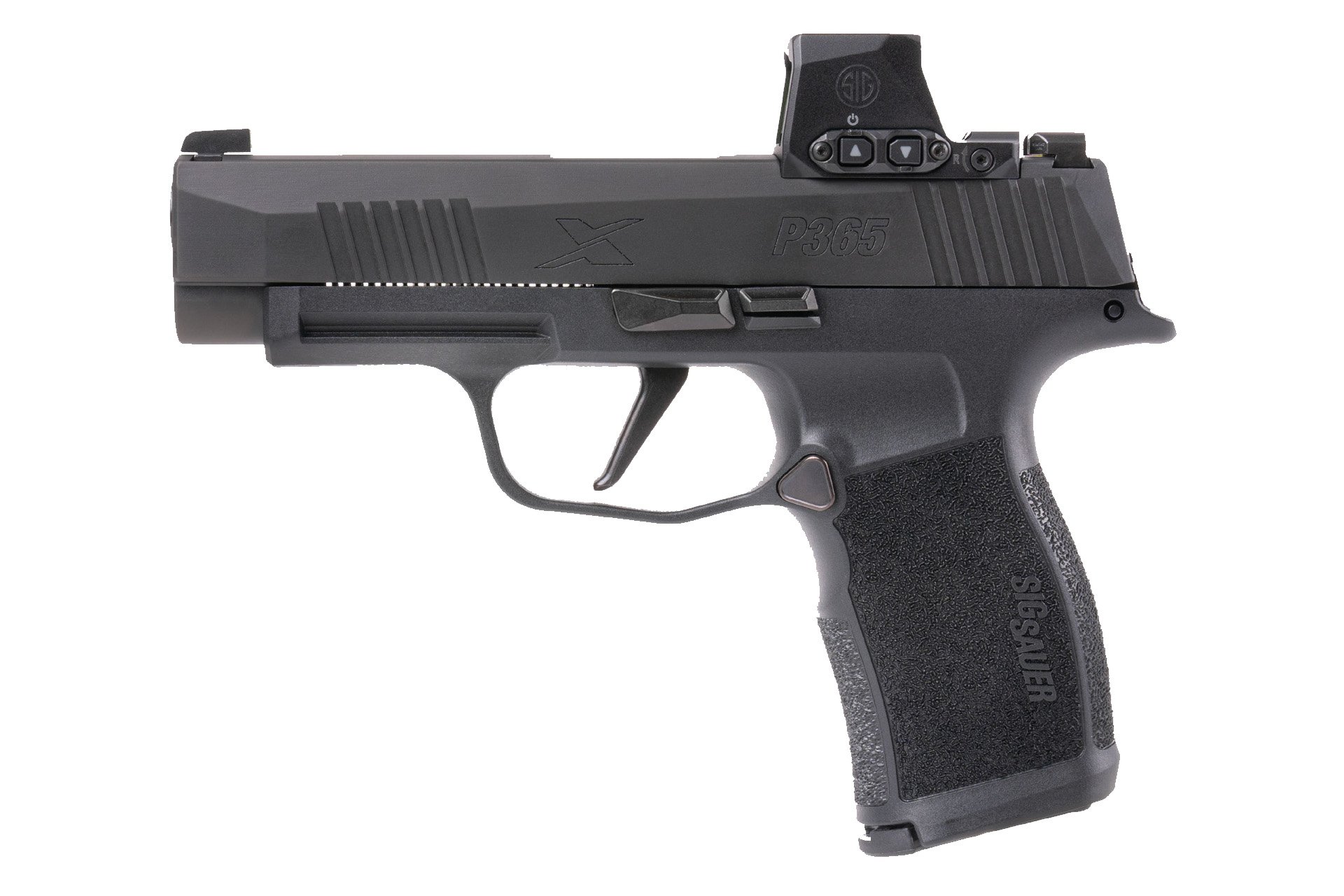 Sig Sauer P365X Romeo-X 3.7" 9mm 12Rd Compact Semi-Auto Pistol - Black