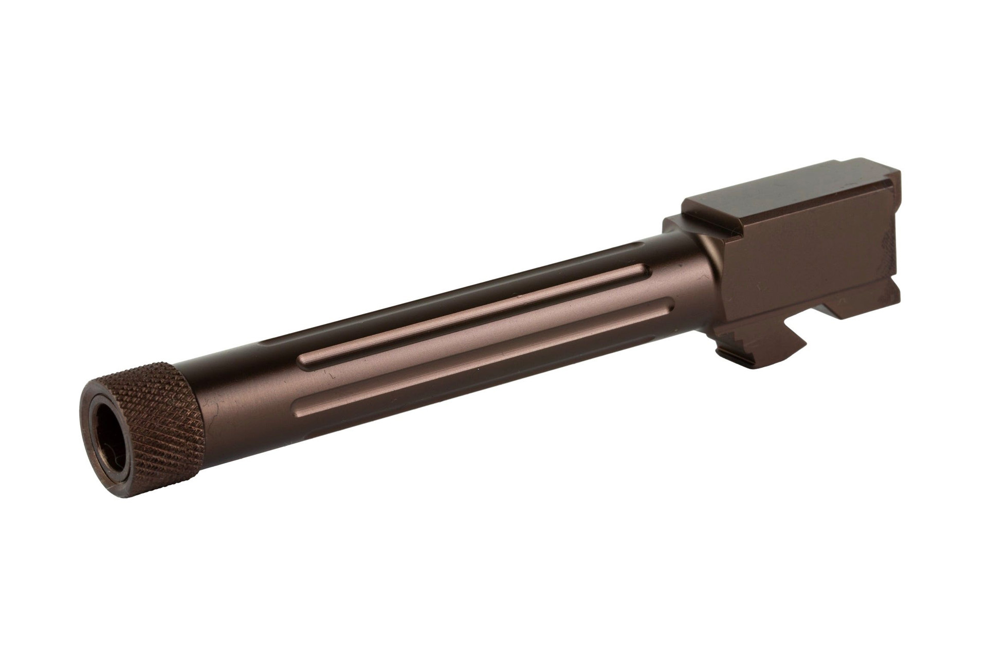 Lone Wolf Alpha Wolf M/17 Threaded 9MM Barrel for Glock 17 - Bronze