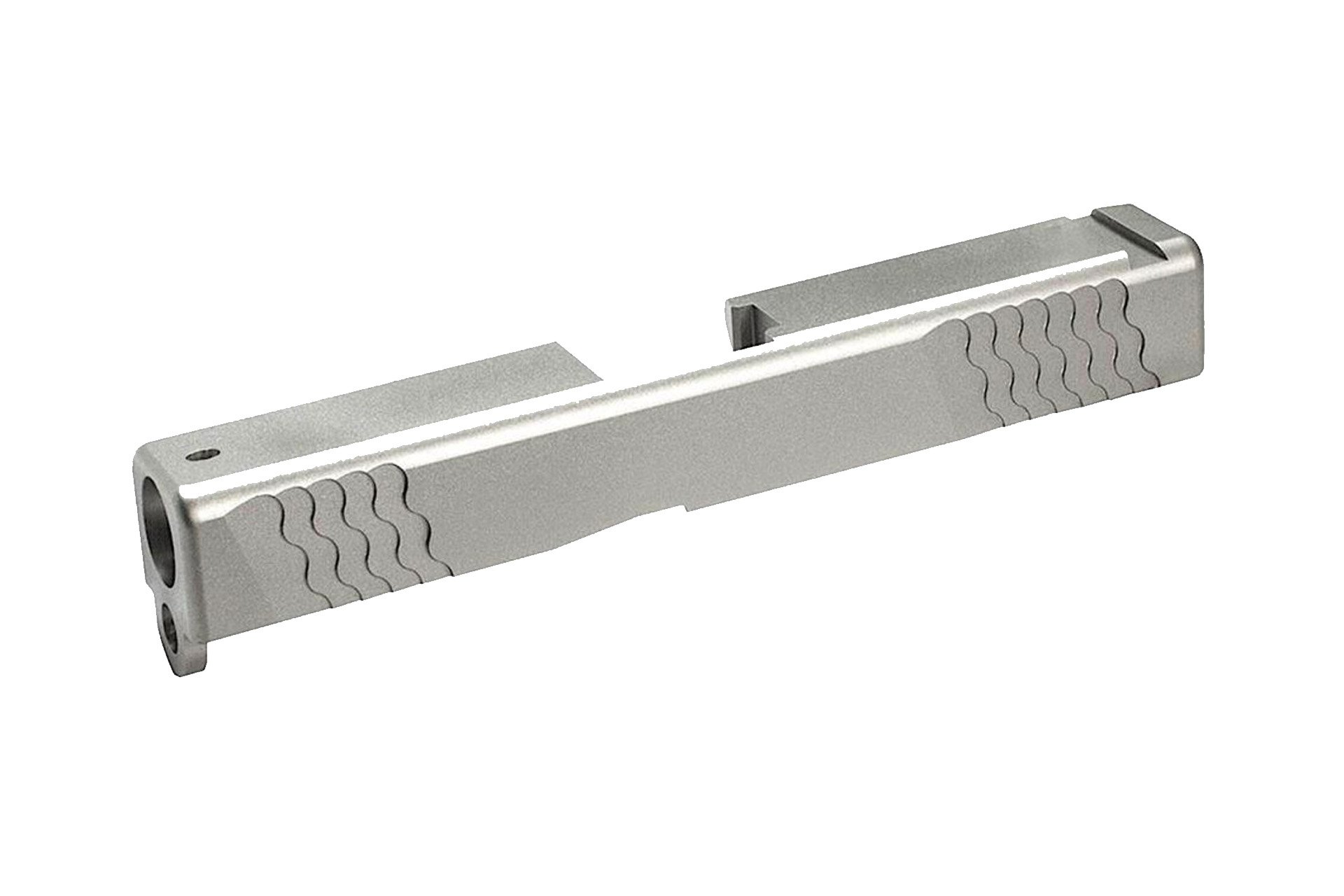 Lone Wolf Arms Alpha Wolf G19 9mm Stripped Slide for Glock 19 Gen 3 - Wave