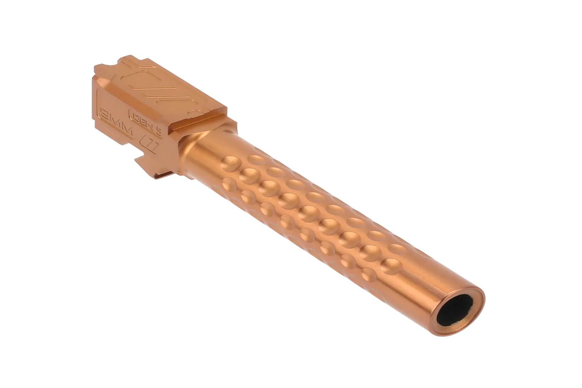 Zev Technologies Optimized Match Barrel For GLOCK 17 Gen 5 - Bronze
