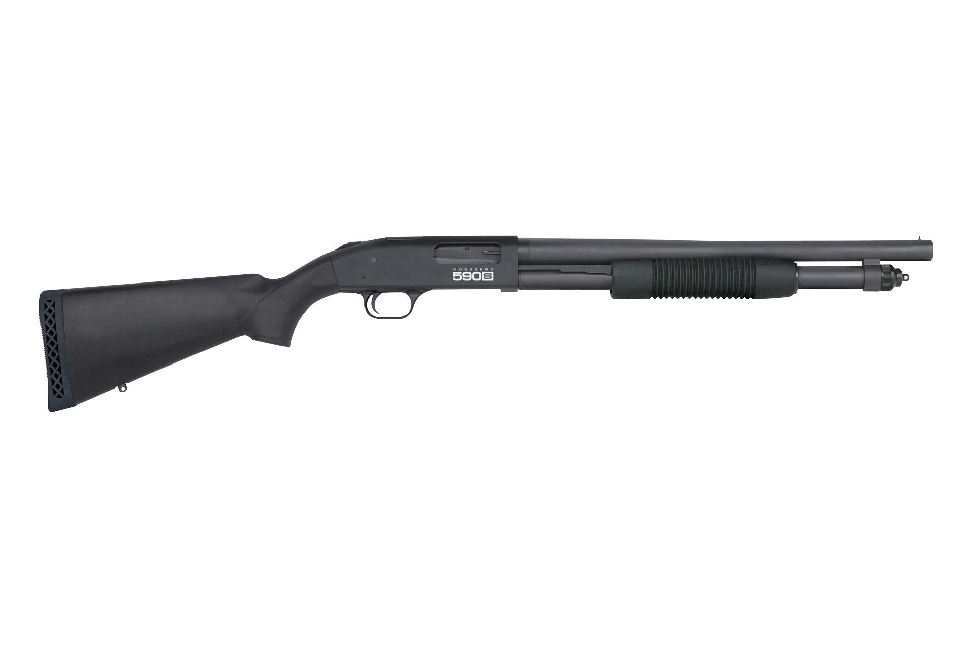 51605 - Mossberg 590S Optics Ready 18.5" 12 Gauge Pump-Action Shotgun - AR15Discounts