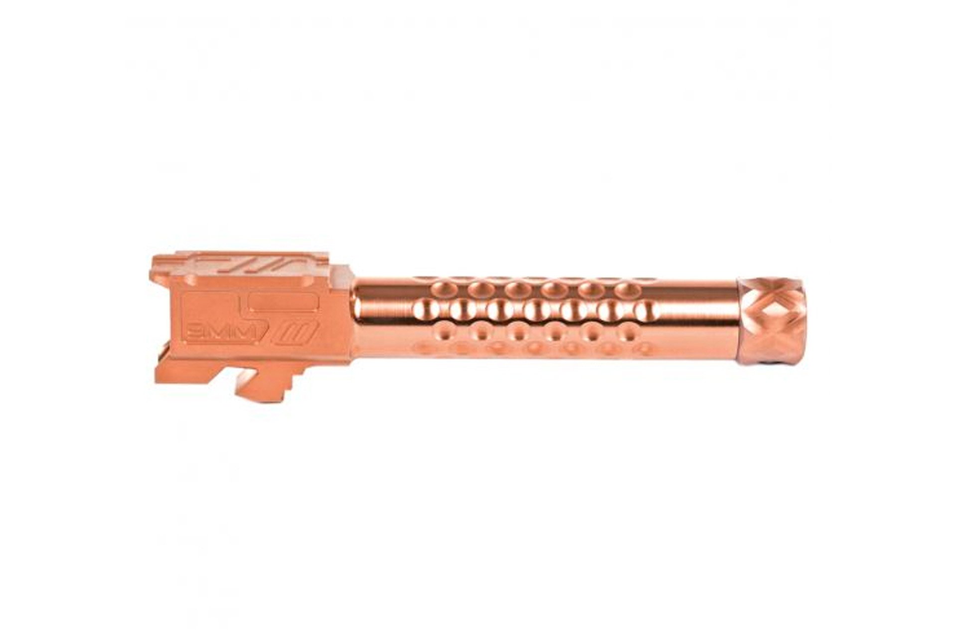 Zev Technologies Optimized Match Grade Threaded Barrel for Glock 19 Gen 1-5 - Bronze