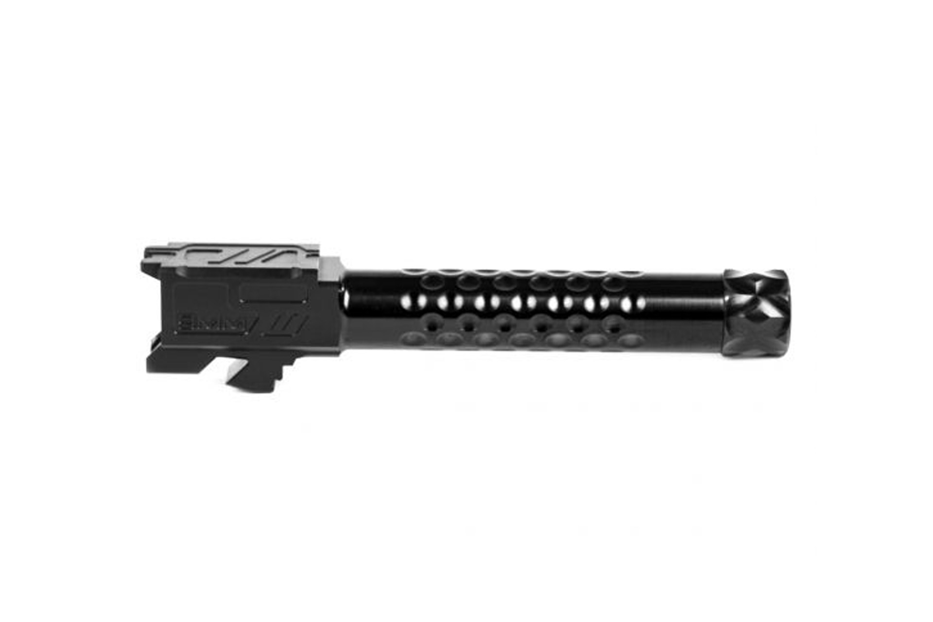Zev Technologies Optimized Match Grade Threaded Barrel for Glock 19 Gen 1-5 - Black DLC