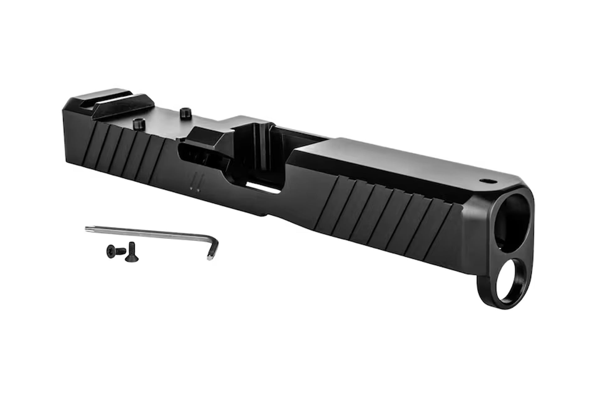 Zev Technologies Z19 Duty Stripped Slide Fits GLOCK 19 Gen 5 - RMR Cut - Black
