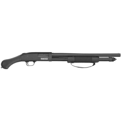Mossberg 590S Shockwave 18.5" 12 Gauge 9Rd Pump Action Shotgun - Black