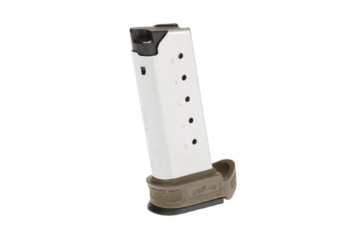 AR15 Discounts Springfield Armory XD-S Mod.2 .45 ACP 6-Round Magazine with Mod.2 FDE X-Tension Sleeve - $36.95 at AR15 Discounts