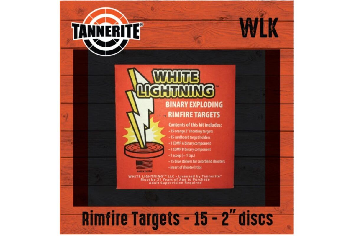 - Tannerite White Lightning Rimfire Target Kit (15 Targets and holders ...